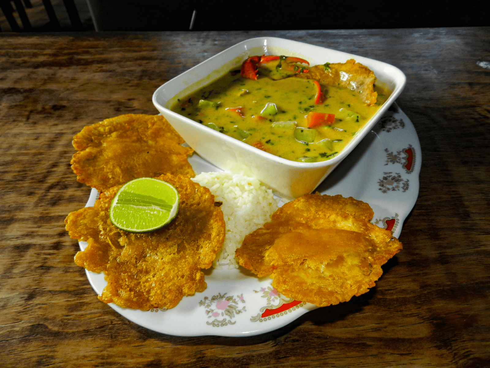 SOPA DE FILETE DE PESCADO CON JAIBA
